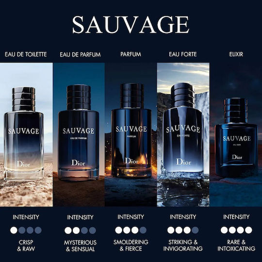 Dior Sauvage Eau Forte Perfume without Alcohol 100ml