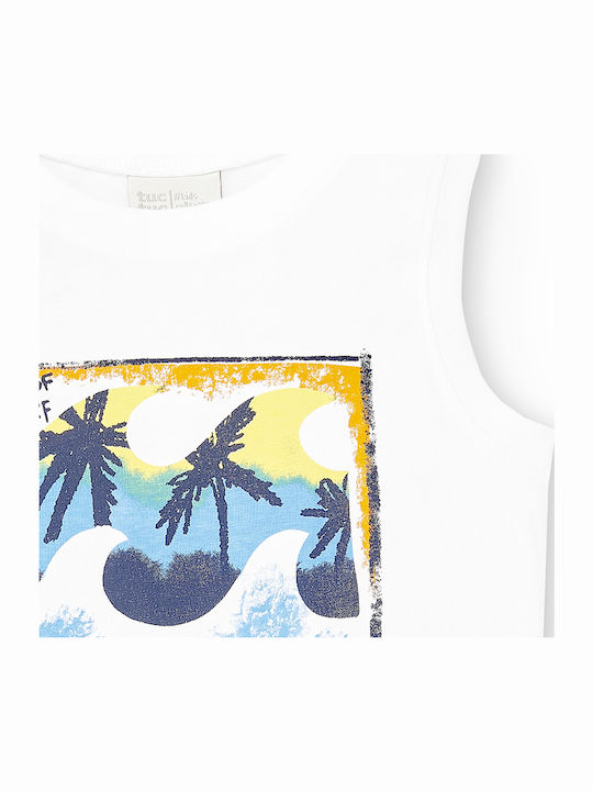 Kids' Shirt Sleeveless White