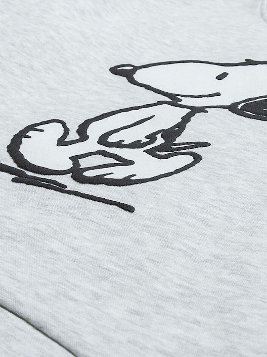 Kinderoberteile Langärmelig Graue Snoopy