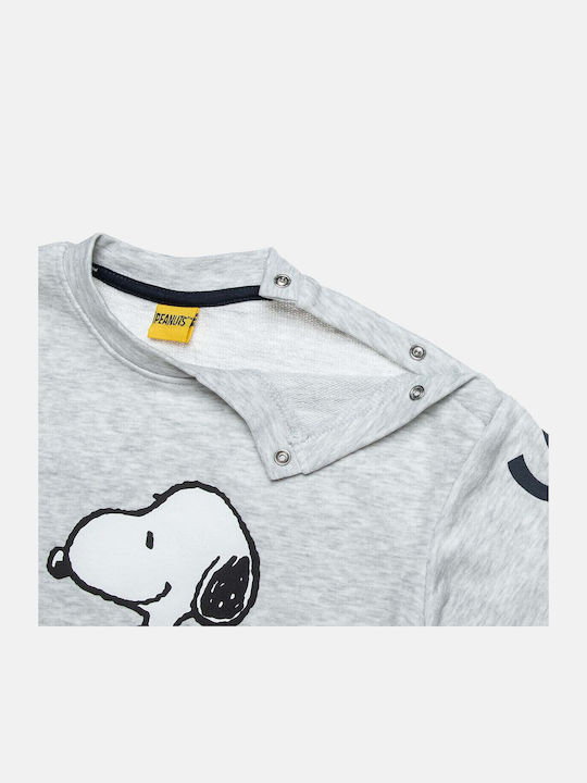Kinderoberteile Langärmelig Graue Snoopy