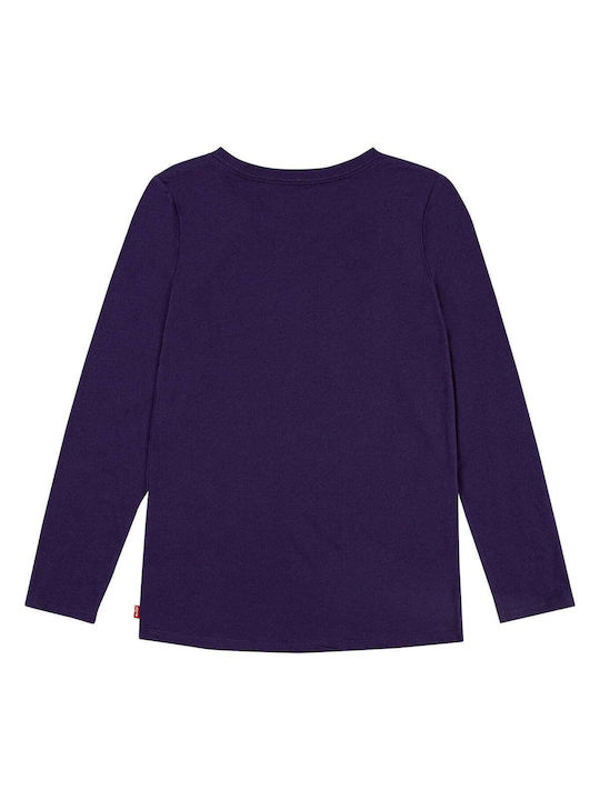 Levi's Kids Blouse Long Sleeve Purple