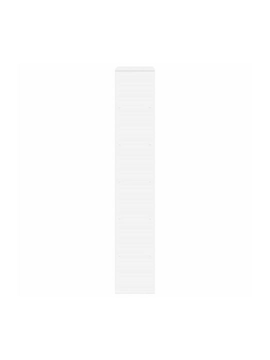Bibliotecă Albă 100x33x187.5cm