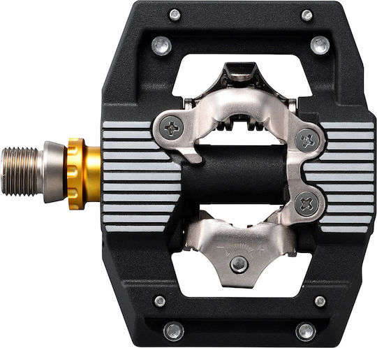 Shimano PD-M821 SPD Πετάλια Ποδηλάτου Κουμπωτά Μαύρα