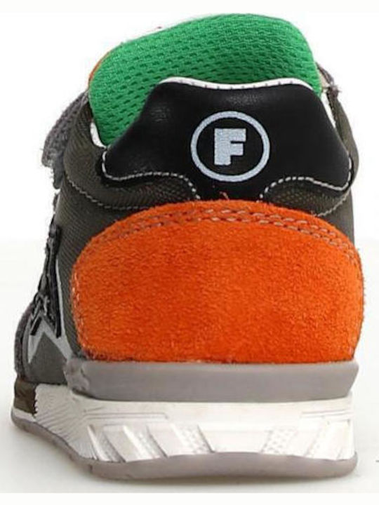 Kids Sneakers High with Scratch Gray