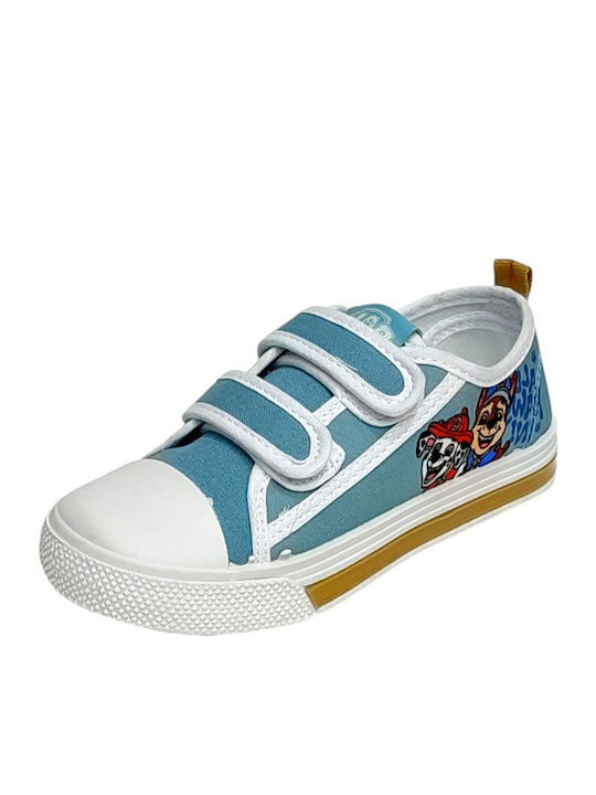 Παιδικά Sneakers με Σκρατς Γαλάζια