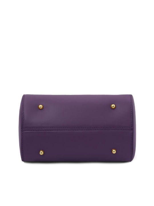 Tuscany Leather Leather Women's Bag Hand Purple