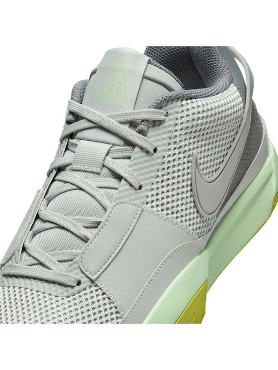 Ja 1 Χαμηλά Μπασκετικά Παπούτσια Light Silver / Cyber Green / Cool Grey / Granite