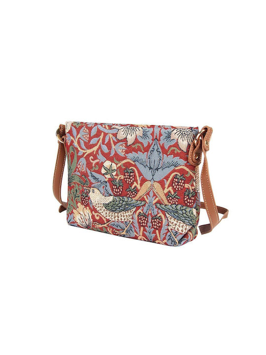 Signare Strawberry Thief Red Women's Bag Crossbody Red