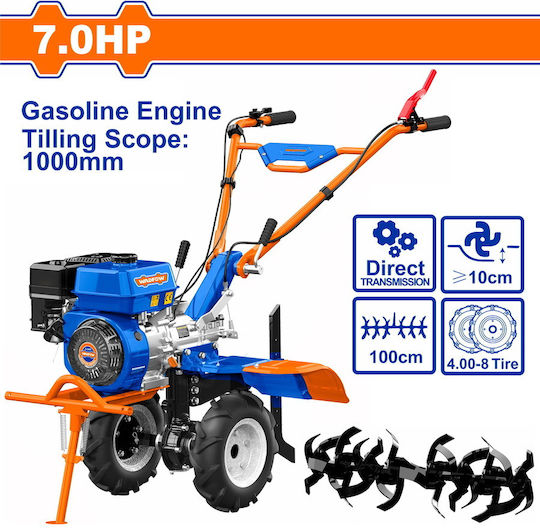 Wadfow WTL2A100 Kultivator Benzin 7hp/212cc mit Manueller Start