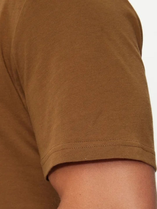 Patch Logo T-shirt Καφέ