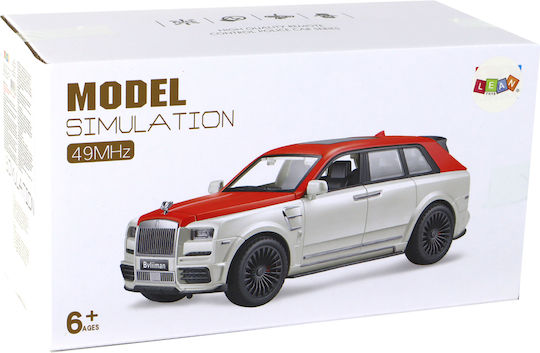 Lean Toys Радиоуправляемо Автомобил Бял