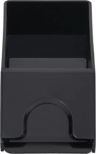 vidaXL Card Deck Holder Paper Black 21x10cm 1pcs