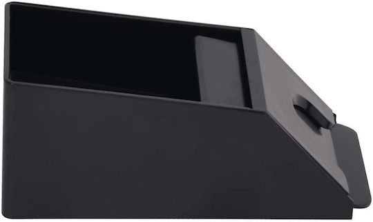 vidaXL Card Deck Holder Paper Black 21x10cm 1pcs