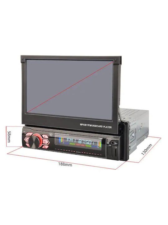Ecran 2+32g+cp 7188a Clm-play Radio Auto 1 DIN (Bluetooth/USB)