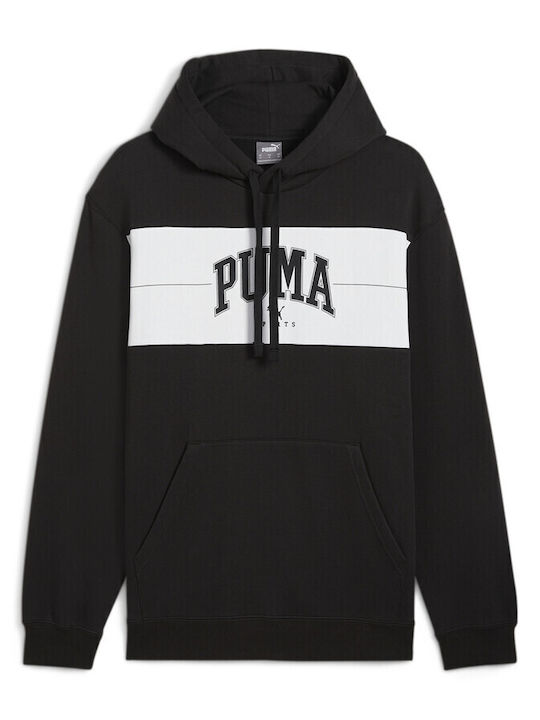 Puma Men's Sweatshirt with Hood Black