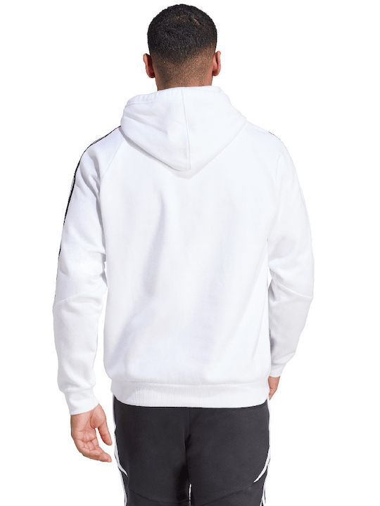 Adidas Tiro 24 Men's Sweatshirt with Hood white