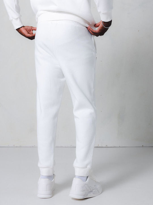 Magic Bee Men's Sweatpants WHITE