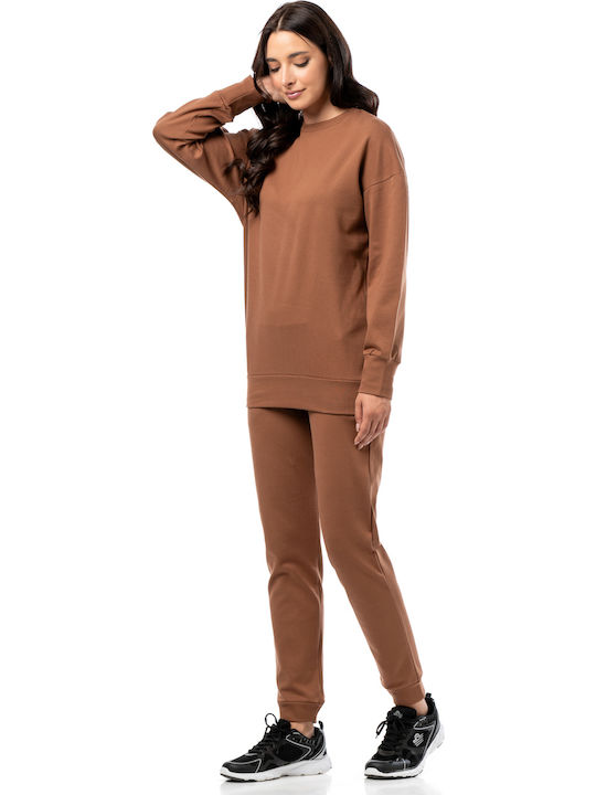 Women's Athletic Blouse Brown
