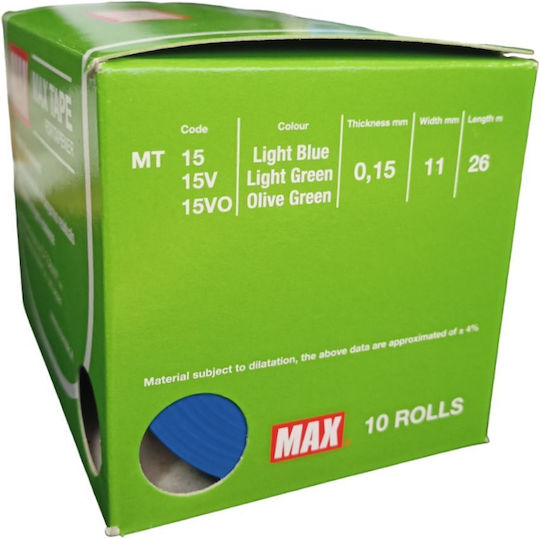 MAX Ταινία Δεσίματος Φυτών 11mmx26m 10τμχ