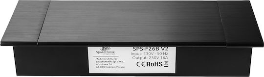 Spacetronik SPS-F26B V2 Pop-up Steckdose