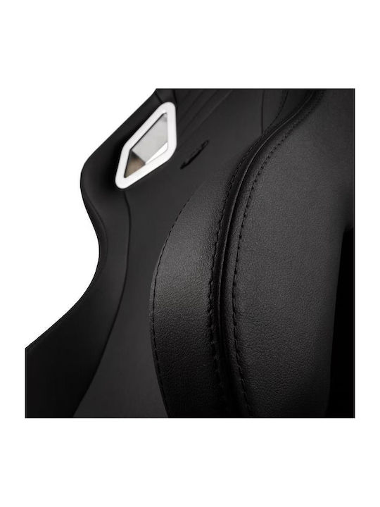 Noblechairs Epic Black Edition Καρέκλα Gaming Δερματίνης με Ρυθμιζόμενα Μπράτσα Μαύρη