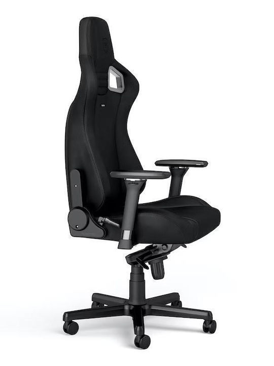 Noblechairs Epic Black Edition Καρέκλα Gaming Δερματίνης με Ρυθμιζόμενα Μπράτσα Μαύρη