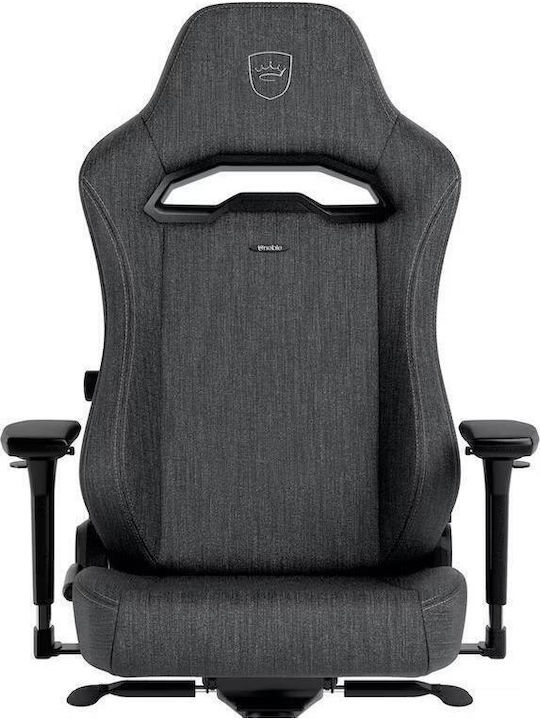 Noblechairs Hero ST TX Υφασμάτινη Καρέκλα Gaming με Ρυθμιζόμενα Μπράτσα Γκρι