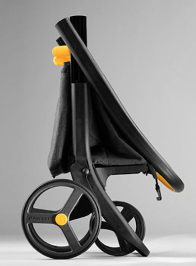 Stoff Einkaufswagen Gray 21cm