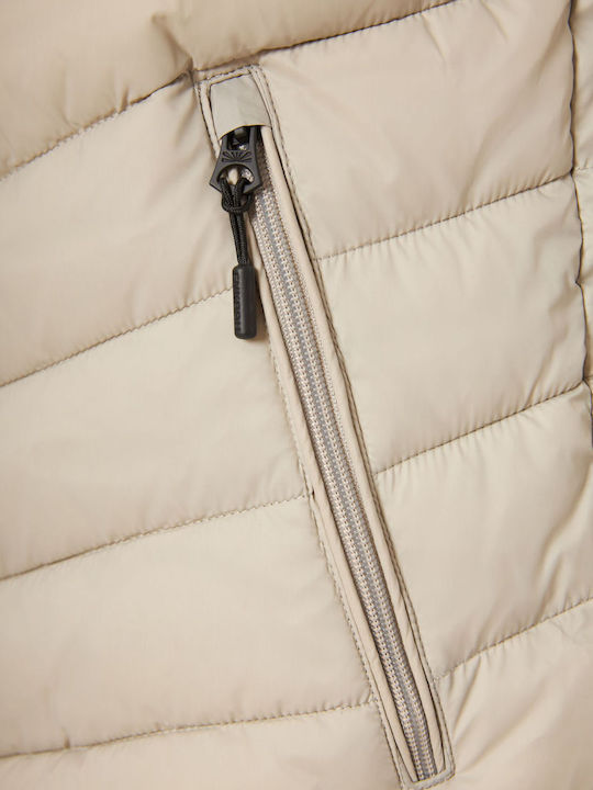 Ärmellos Jacke Puffer Gray