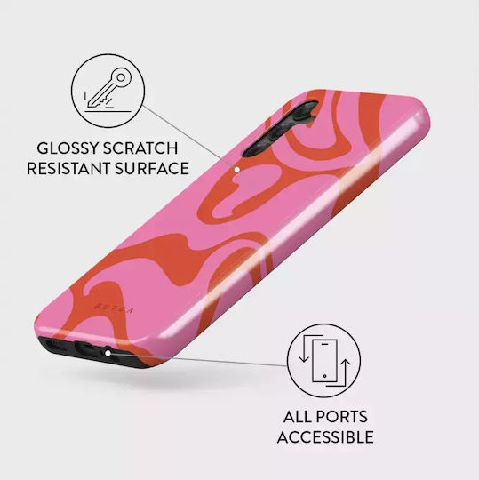 Burga Samsung Galaxy A15 4G A15 5G Модерен Здрав Твърд Калъф Ride Wave