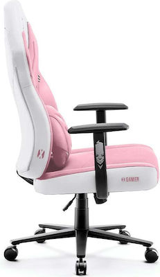 Diablo X-Gamer 2.0 Normal Artificial Leather Gaming Chair Pink / White