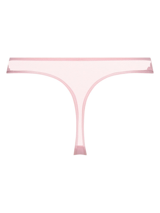 Hunkemöller Women's String with Lace Rose