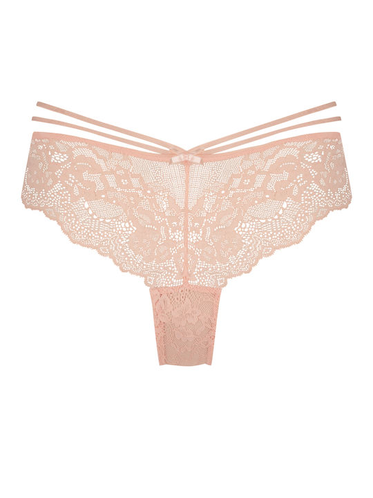 Hunkemöller Women's Brazil with Lace Pearl Blush