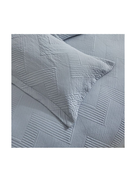 Liolios Home Diverso Σετ Μαξιλαροθήκες Grey 50x70εκ.