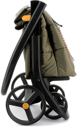8 Plus Shopping Trolley Yellow 21cm