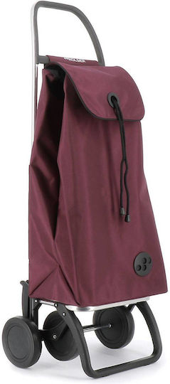 Tesatura Coș de cumpărături Burgundy