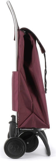 Tesatura Coș de cumpărături Burgundy