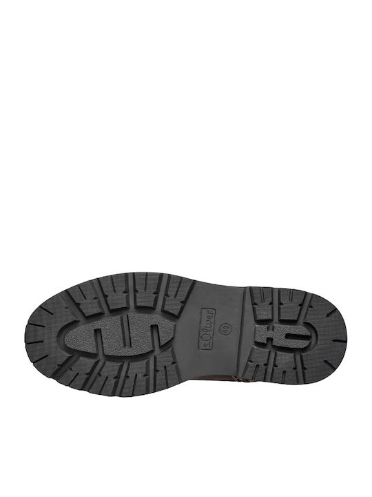 Leather Brown Men's Boots Anatomical