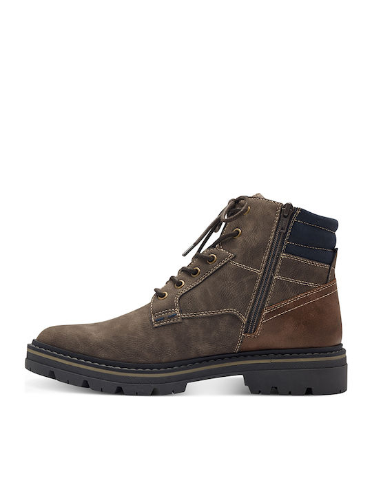 Leather Brown Men's Boots Anatomical