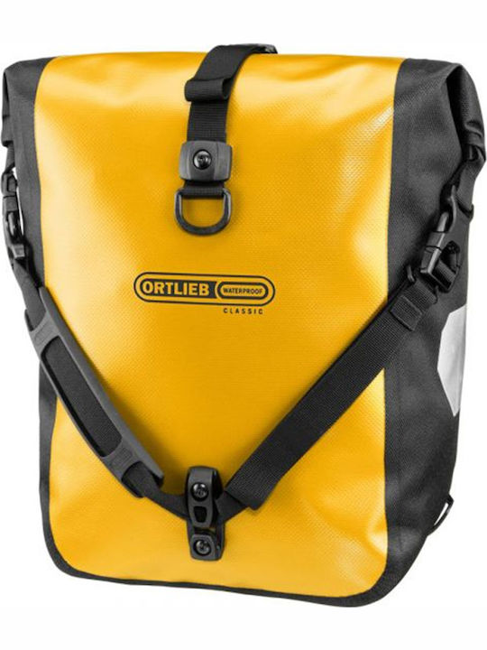 Ortlieb Τσαντάκι Σχάρας Ποδηλάτου Διπλό 25lt Κίτρινο