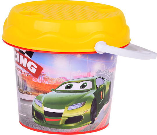 Jokomisiada Set Jucării Plajă cu Accesorii din Plastic Roșu 62cm