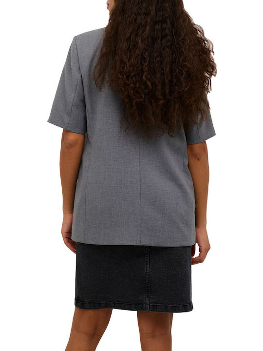 Kaffe Short Women's Blazer Grey