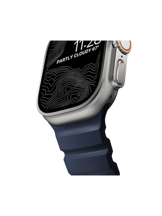Nomad Rocky Point Кайшка Син (Apple Watch 46мм, 49мм - NOMAD)