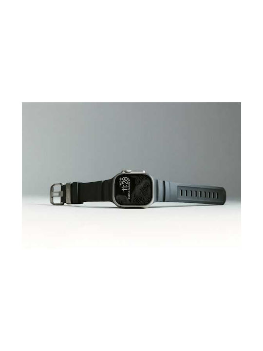 Nomad Rocky Point Каишка Черен (Apple Watch 44/45/46mm/Ultra 49mm)