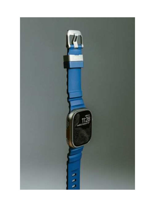 Nomad Rocky Point Кайшка Син (Apple Watch 46мм, 49мм - NOMAD)