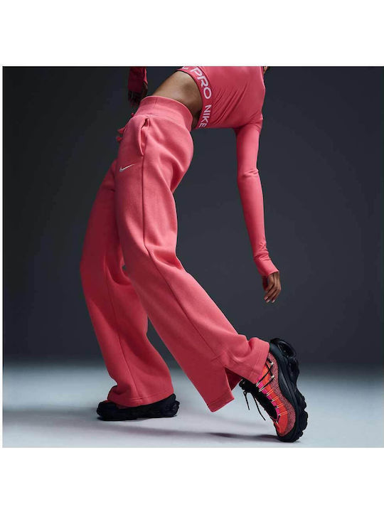 Nike Sportswear Παντελόνι Φόρμας Fleece Aster Pink