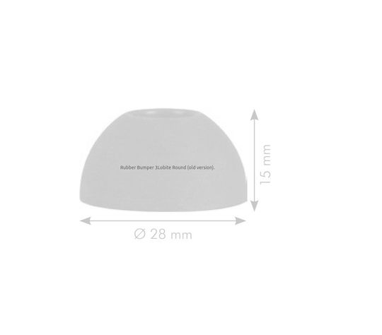 Rubber Bumper 3lobite Round Old Version