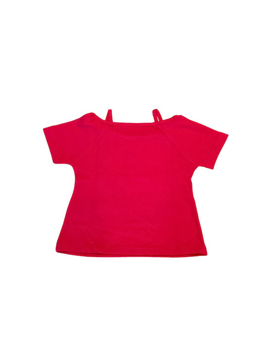 Joom Kids Blouse Short Sleeve Coral