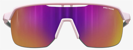 Julbo Cycling Glasses with Pink Frame & Multicolour Lenses