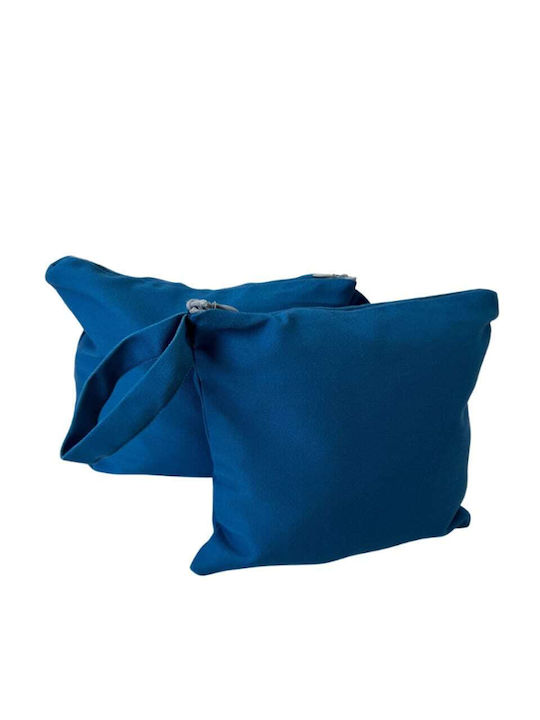 Pennie Toiletry Bag in Blue color 20cm